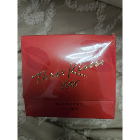 Rare Three Kisses by Victoria Secret Eau De Cologne Spray 50 ml 1.7 oz Sealed - Picture 1 of 5